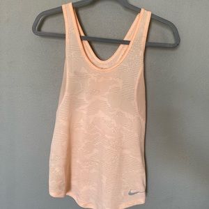 Coral Nike Racerback Tanktop